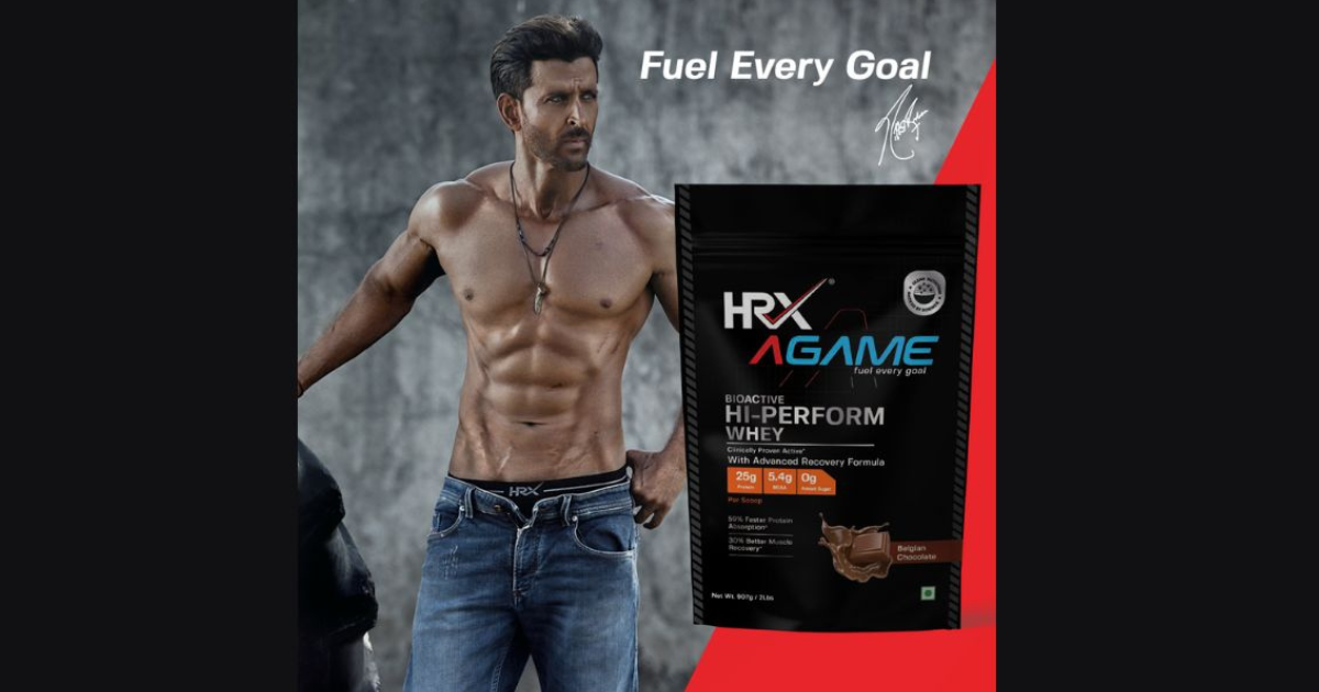 Hrithik Roshan and OZiva launch HRX AGame A high-performance sports nutrition brand